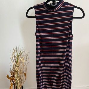 Navy Striped Dress from Lulu’s